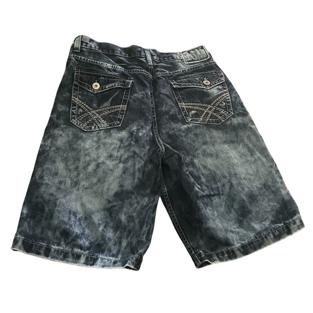 Vintage Y2K Helix Men’s Denim Shorts Size 36 Blue